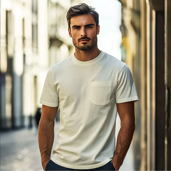 Classic Men’s Pocket T-Shirts – Stylish & Practical