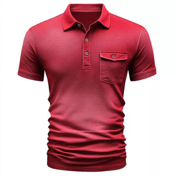 Men’s Polo Shirt with Pocket – Stylish & Practical - Image 4