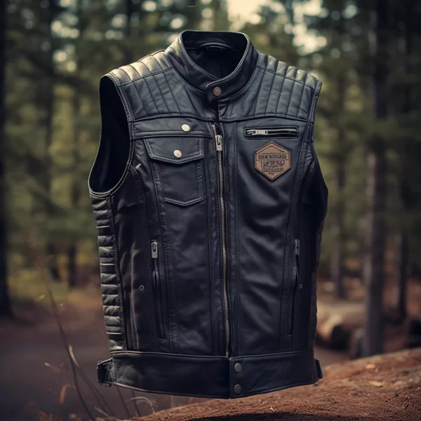 Custom Motorcycle Vest for Riders – Wholesale Bulk Orders Available - Image 4