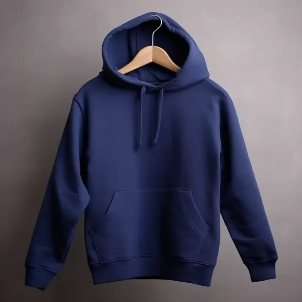 Custom Navy Blue Hoodies: Timeless Style, Tailored for You! - Image 4