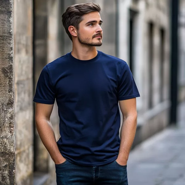 navy blue t shirt​ a