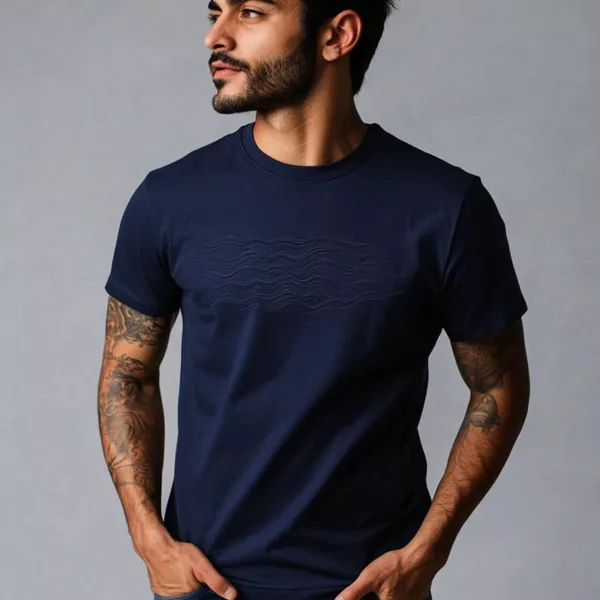 navy blue t shirt​ b