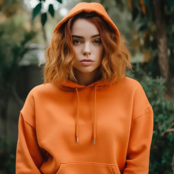 orange hoodie​ 3