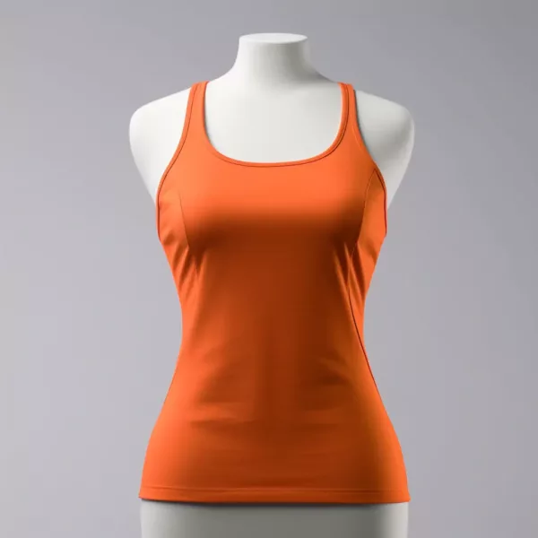 Custom Orange Tank Top - Bulk Orders for Teams & Brands - Image 3