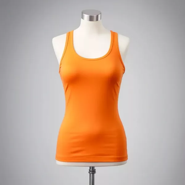 Custom Orange Tank Top - Bulk Orders for Teams & Brands - Image 2