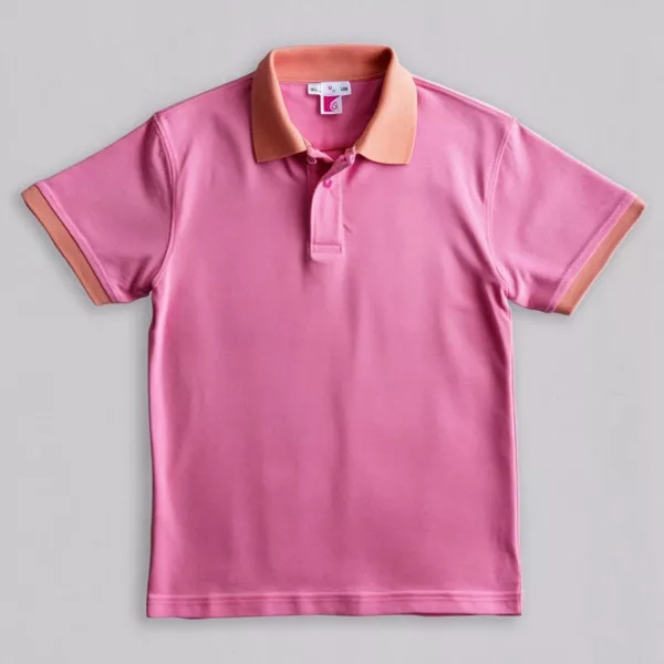 pink polo t shirt​ d