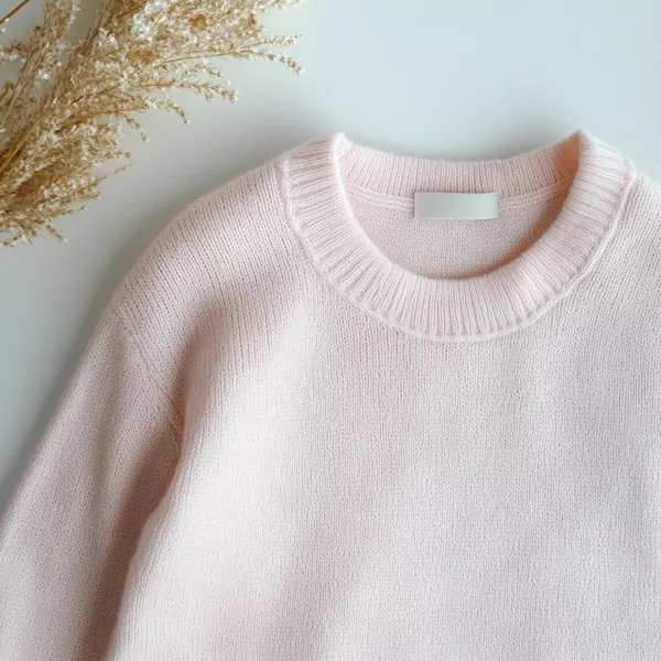 pink sweater pullover 1 png