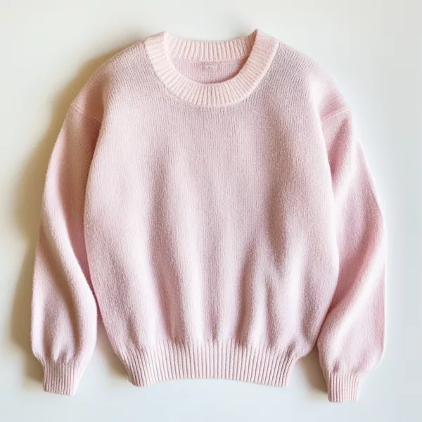 pink sweater pullover 3 png