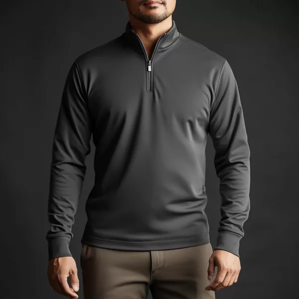 Custom Quarter-Zip Pullover for Brands & Teams