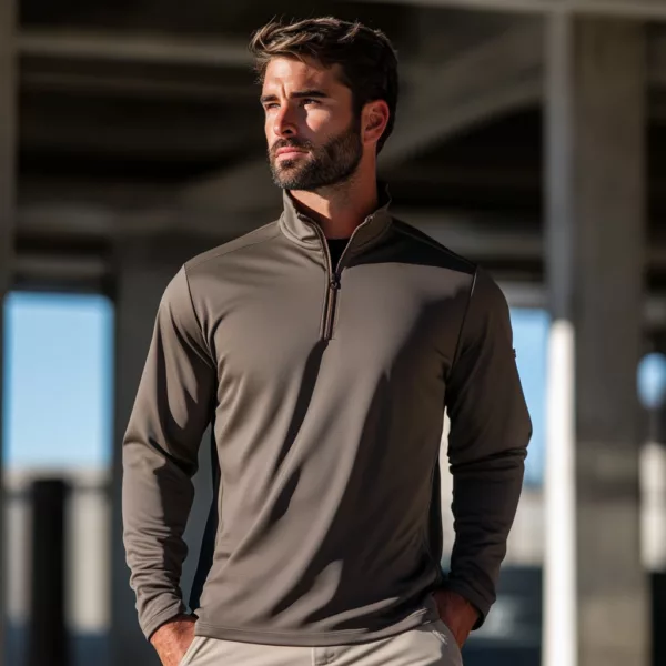 Custom Quarter-Zip Pullover for Brands & Teams - Image 2