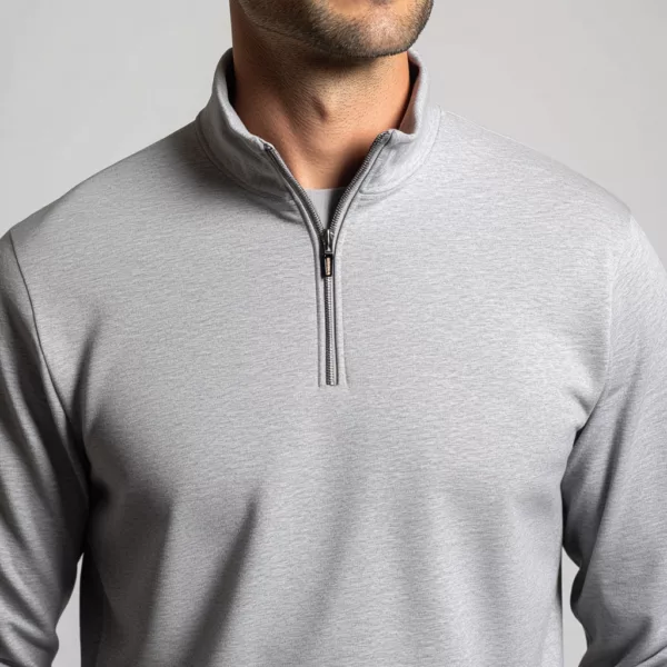 Custom Quarter-Zip Pullover for Brands & Teams - Image 3