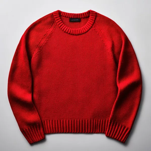 red sweater pullover 4