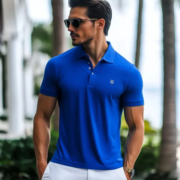 Custom Royal Blue Polo Shirts for Work & Events - Image 4