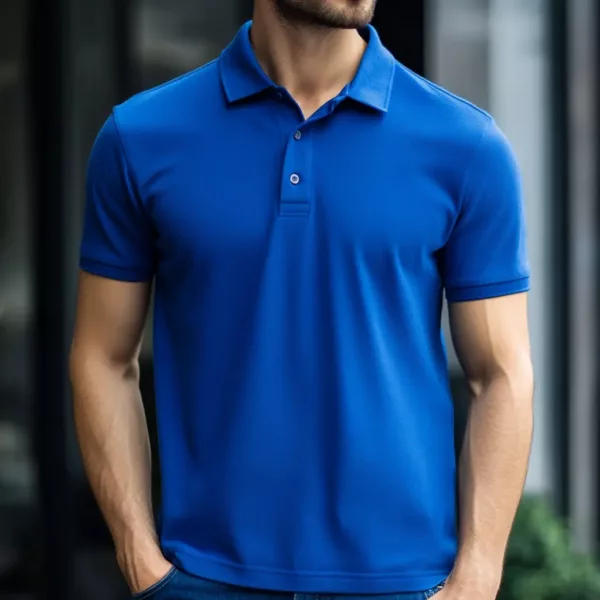 Custom Royal Blue Polo Shirts for Work & Events