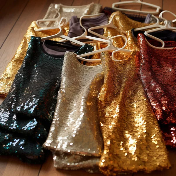 Custom Sequin Tank Tops for Wholesale Orders - Image 2