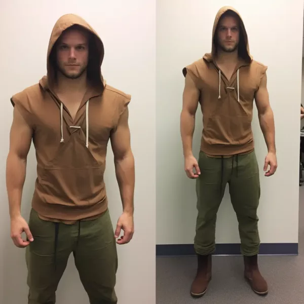 sleeveless hoodie​ 1