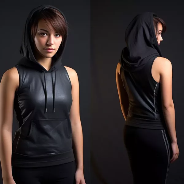 sleeveless hoodie​ 2