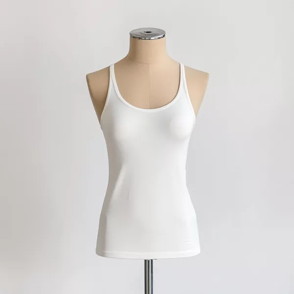 Breathable White Tank Tops | Customizable for Bulk Orders - Image 4