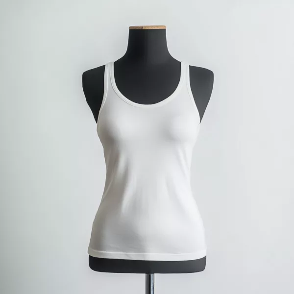 Breathable White Tank Tops | Customizable for Bulk Orders