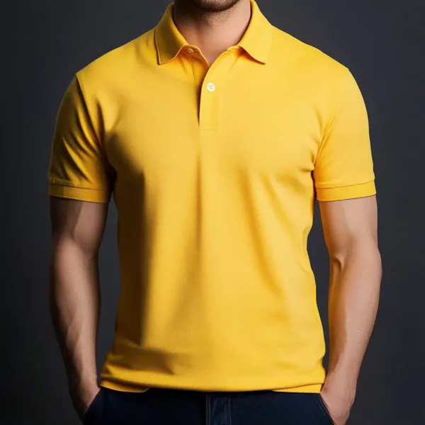 Custom Yellow Polo Shirts for Branding & Uniforms