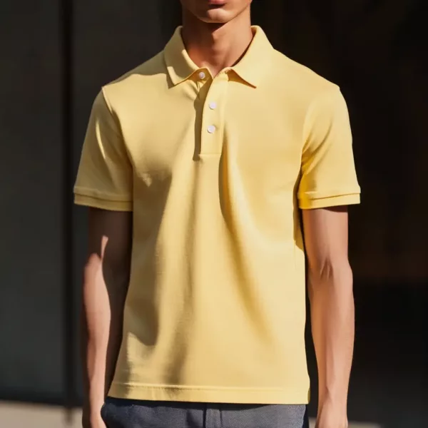 Custom Yellow Polo Shirts for Branding & Uniforms - Image 2