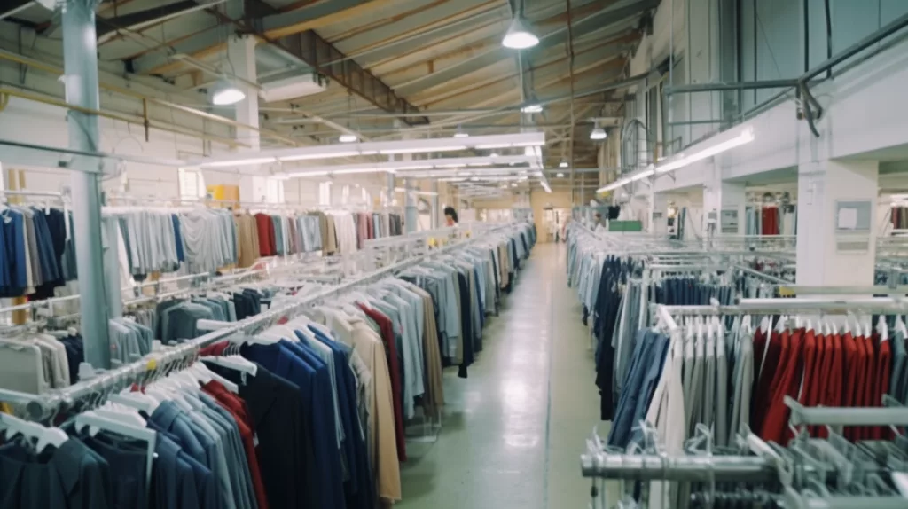 Factory or Showroom of a Custom Clothing Manufacturer 4